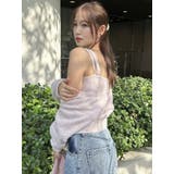 【セットアップ対応】ミニシャギーラメニットキャミ | dazzlin | 詳細画像7