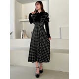 フロントホック長袖フリルトップス | dazzlin | 詳細画像16 