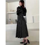 フロントホック長袖フリルトップス | dazzlin | 詳細画像17 