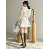 フロントホック長袖フリルトップス | dazzlin | 詳細画像25 