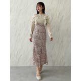 フロントホック長袖フリルトップス | dazzlin | 詳細画像28 