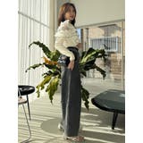 フロントホック長袖フリルトップス | dazzlin | 詳細画像36 