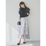 フロントホック長袖フリルトップス | dazzlin | 詳細画像6 