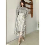 フロントホック長袖フリルトップス | dazzlin | 詳細画像9 