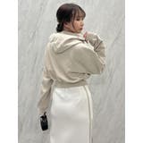 シーズンロゴクロップドフーディ | dazzlin | 詳細画像12