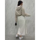 シーズンロゴクロップドフーディ | dazzlin | 詳細画像15