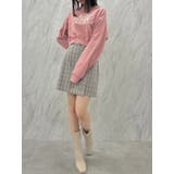 シーズンロゴクロップドフーディ | dazzlin | 詳細画像34