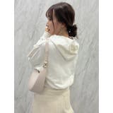 シーズンロゴクロップドフーディ | dazzlin | 詳細画像5