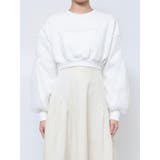 チュールスリーブパールロゴトップス | dazzlin | 詳細画像16