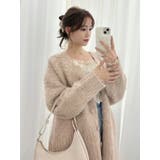 ボリュームシャギーミドルカーディガン | dazzlin | 詳細画像12