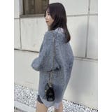 ボリュームシャギーミドルカーディガン | dazzlin | 詳細画像14