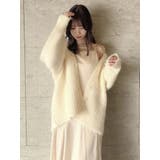 ボリュームシャギーミドルカーディガン | dazzlin | 詳細画像18