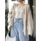 ボリュームシャギーミドルカーディガン | dazzlin | 詳細画像2