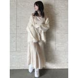 ボリュームシャギーミドルカーディガン | dazzlin | 詳細画像22