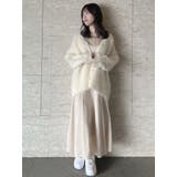 ボリュームシャギーミドルカーディガン | dazzlin | 詳細画像23