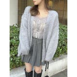 ボリュームシャギーミドルカーディガン | dazzlin | 詳細画像25