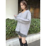 ボリュームシャギーミドルカーディガン | dazzlin | 詳細画像30