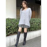 ボリュームシャギーミドルカーディガン | dazzlin | 詳細画像31