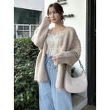 ボリュームシャギーミドルカーディガン | dazzlin | 詳細画像4