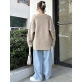 ボリュームシャギーミドルカーディガン | dazzlin | 詳細画像8