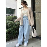 ボリュームシャギーミドルカーディガン | dazzlin | 詳細画像9