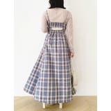 バックオープンデニムキャミワンピース | dazzlin | 詳細画像15