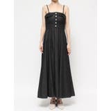 バックオープンデニムキャミワンピース | dazzlin | 詳細画像27