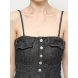 バックオープンデニムキャミワンピース | dazzlin | 詳細画像30