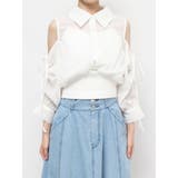 シアーシャツドッキングTOPS | dazzlin | 詳細画像25 