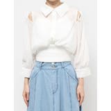シアーシャツドッキングTOPS | dazzlin | 詳細画像31 