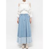 シアーシャツドッキングTOPS | dazzlin | 詳細画像32 