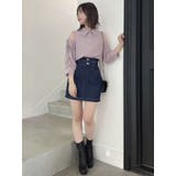 シアーシャツドッキングTOPS | dazzlin | 詳細画像8 