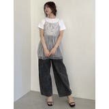 【WEB限定】チュールキャミトップス | dazzlin | 詳細画像32