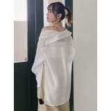 オーバーイレヘムシャツ | dazzlin | 詳細画像4 