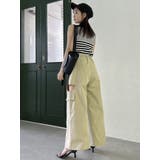 サイドオープンカーゴワイドパンツ | dazzlin | 詳細画像11