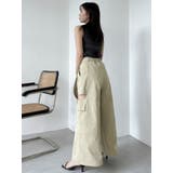 サイドオープンカーゴワイドパンツ | dazzlin | 詳細画像14