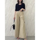 サイドオープンカーゴワイドパンツ | dazzlin | 詳細画像26