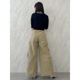 サイドオープンカーゴワイドパンツ | dazzlin | 詳細画像27