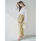 サイドオープンカーゴワイドパンツ | dazzlin | 詳細画像3