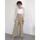 サイドオープンカーゴワイドパンツ | dazzlin | 詳細画像31