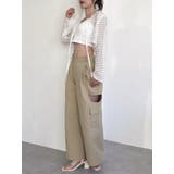 サイドオープンカーゴワイドパンツ | dazzlin | 詳細画像32