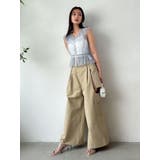 サイドオープンカーゴワイドパンツ | dazzlin | 詳細画像33