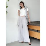 サイドオープンカーゴワイドパンツ | dazzlin | 詳細画像36