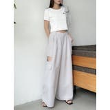 サイドオープンカーゴワイドパンツ | dazzlin | 詳細画像37