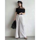 サイドオープンカーゴワイドパンツ | dazzlin | 詳細画像38