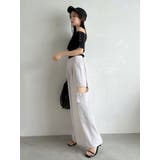 サイドオープンカーゴワイドパンツ | dazzlin | 詳細画像39