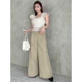 サイドオープンカーゴワイドパンツ | dazzlin | 詳細画像41