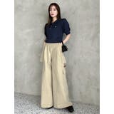 サイドオープンカーゴワイドパンツ | dazzlin | 詳細画像42