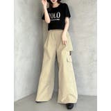 サイドオープンカーゴワイドパンツ | dazzlin | 詳細画像43