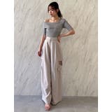 サイドオープンカーゴワイドパンツ | dazzlin | 詳細画像45